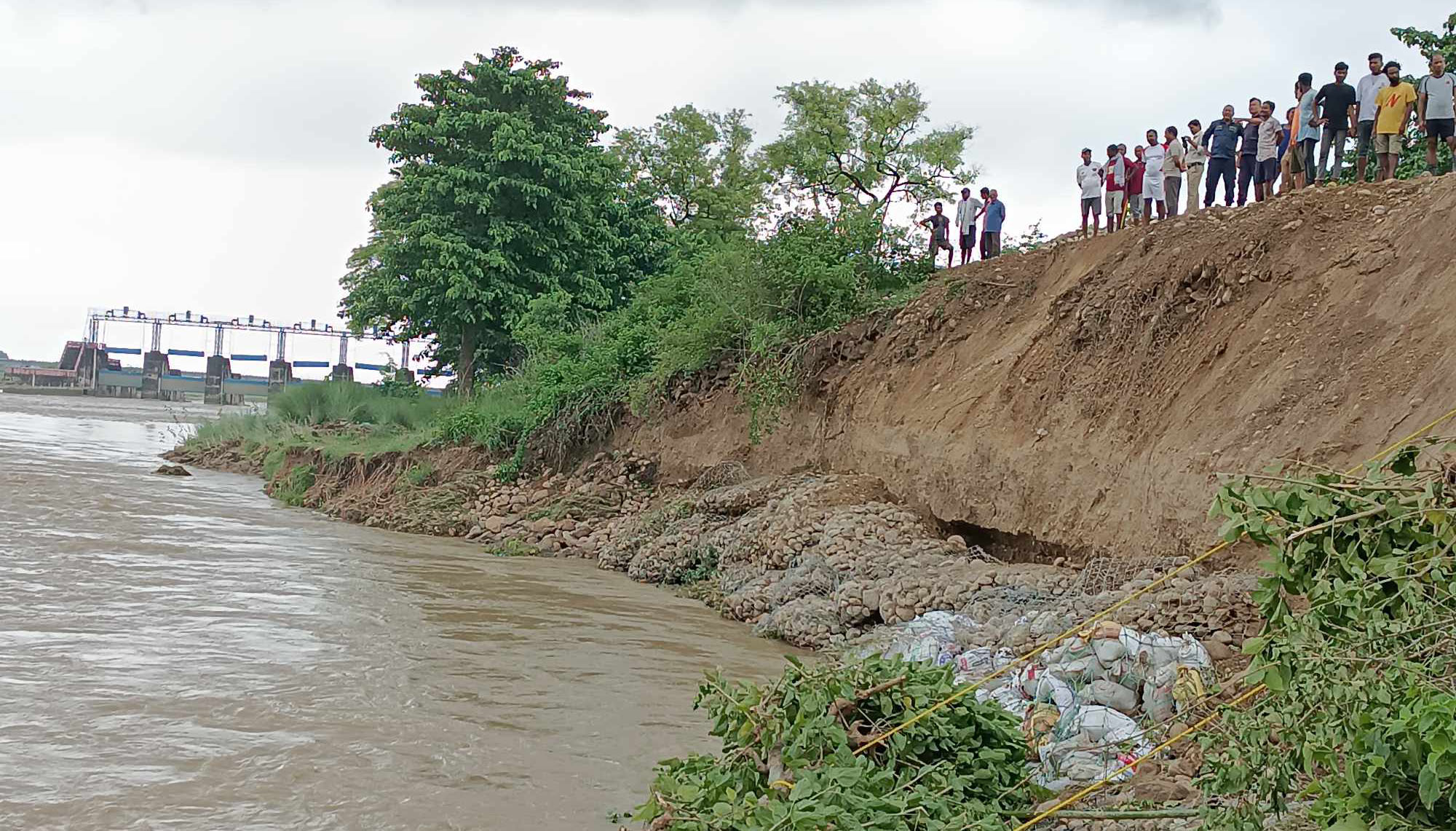 ३३ जिल्लाका नदी तथा खोलामा बाढीको जोखिम
