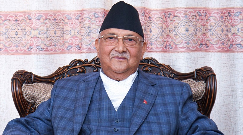 केपी ओली प्रधानमन्त्रीमा नियुक्त