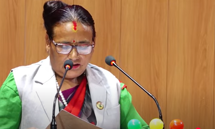 प्रदेश सभामा विषयगत समितिका वार्षिक प्रतिवेदन पेश